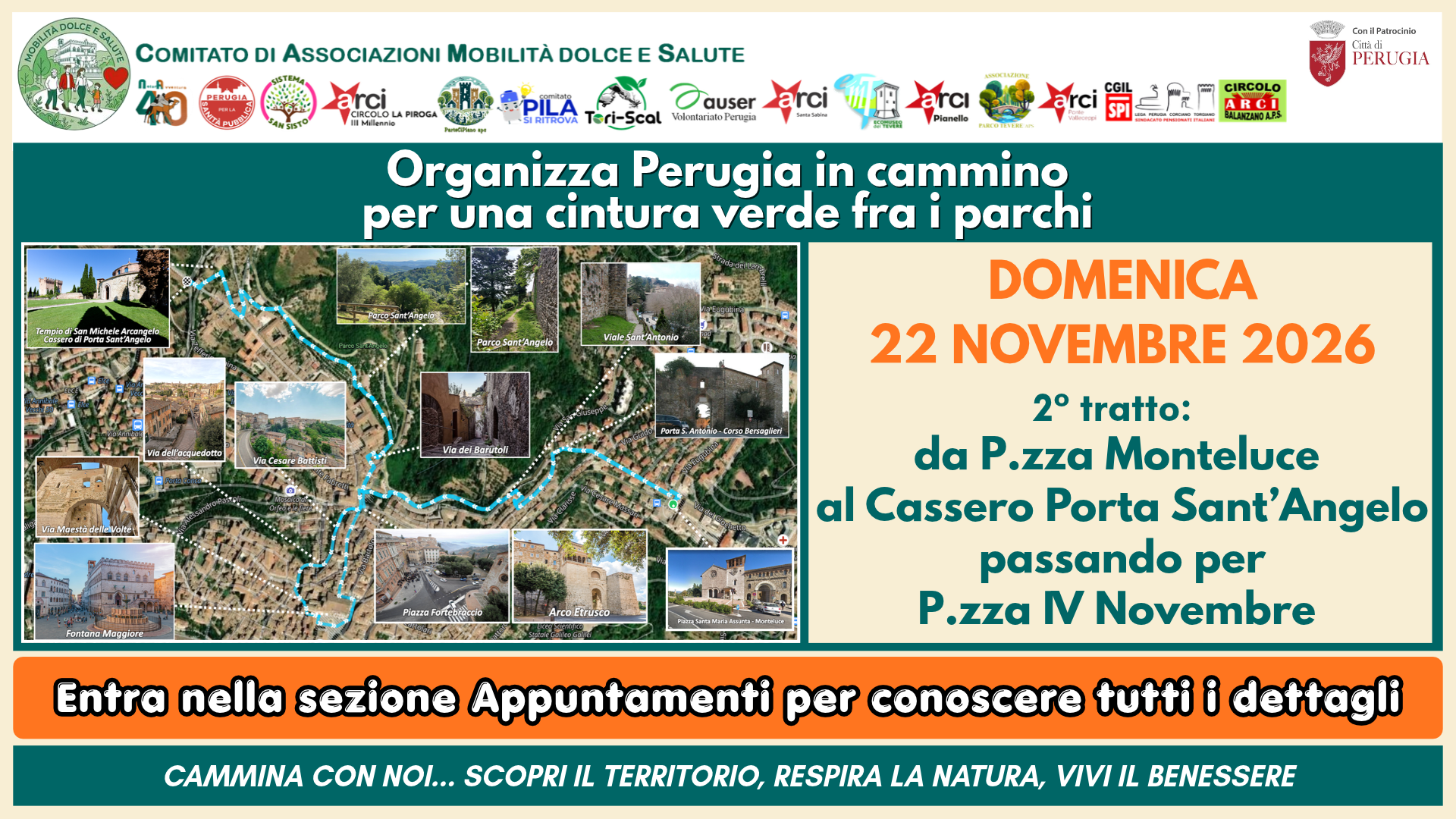 Terzo appuntamento di Mobilità dolce e salute